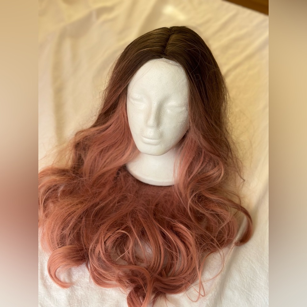 Rose Gold Wig (ombre)